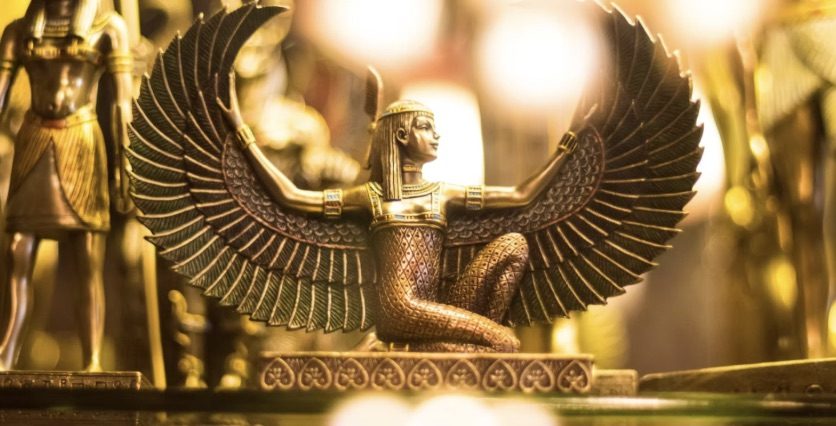 Statue of the goddess Isis